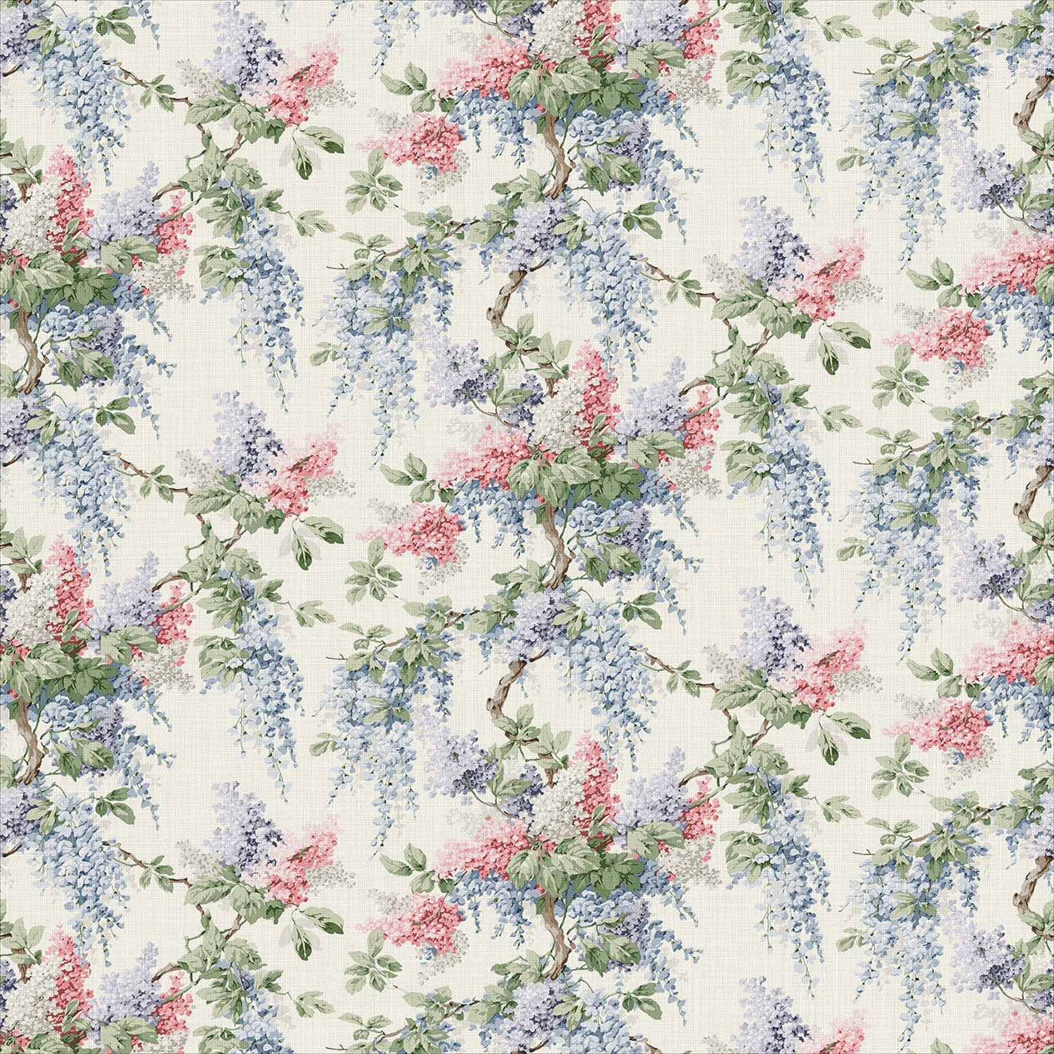 Linwood Vita Pink Blue FR Made to Measure Curtains