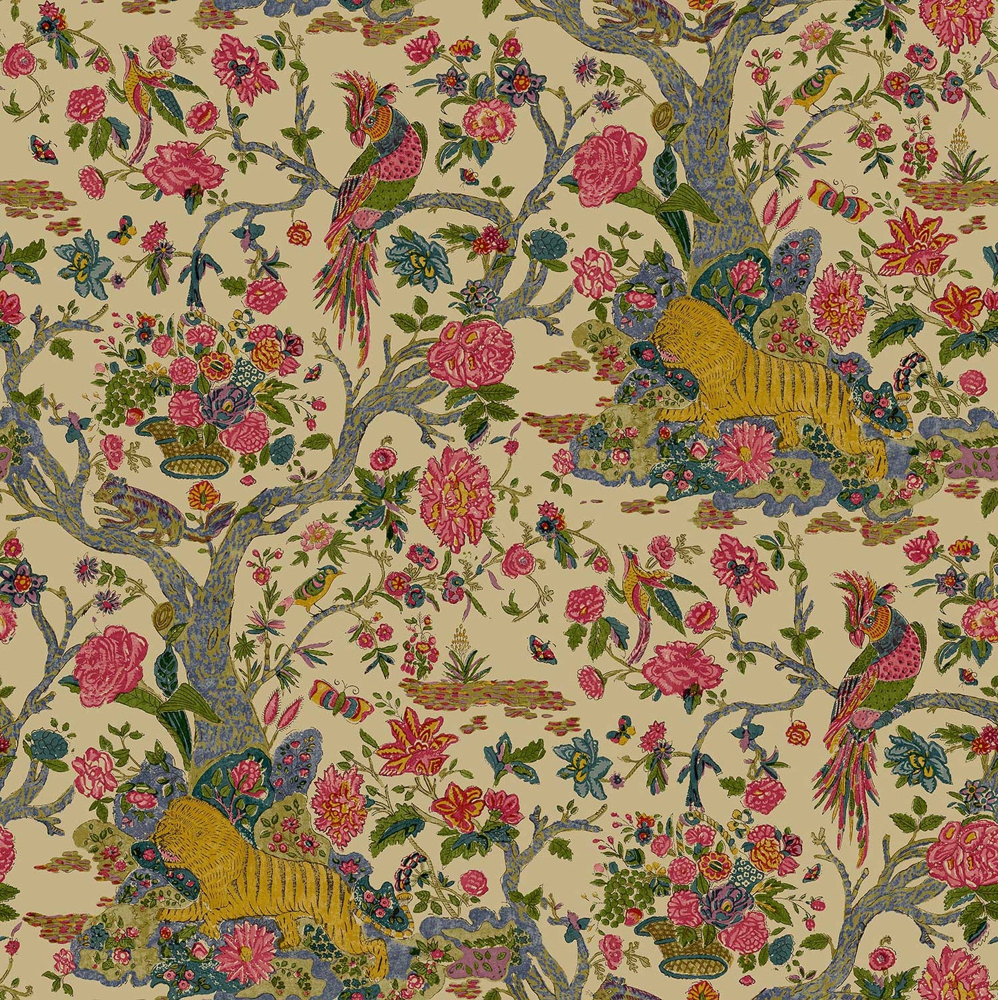 Linwood Wild Multi Made to Measure Curtains