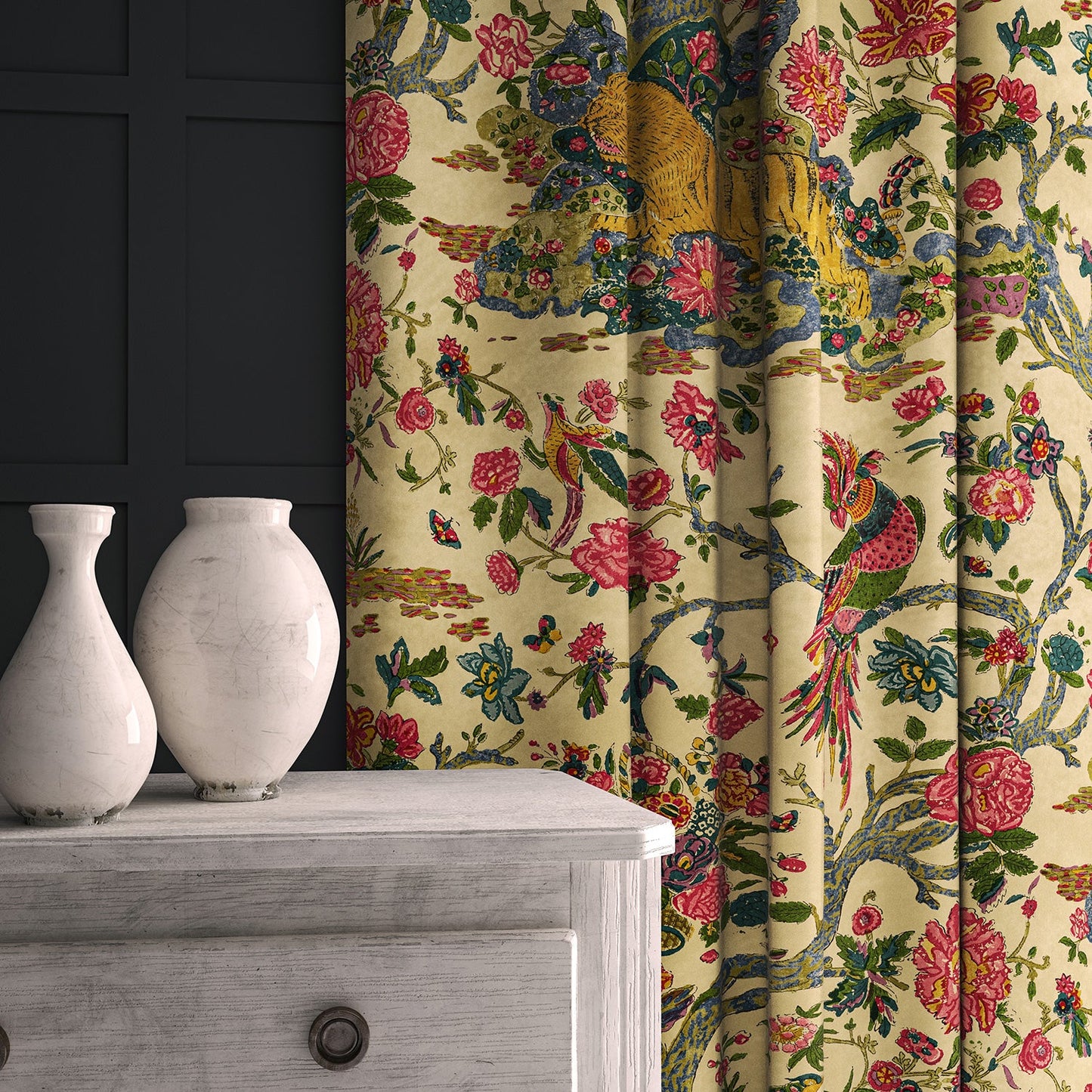 Linwood Wild Multi Made to Measure Curtains