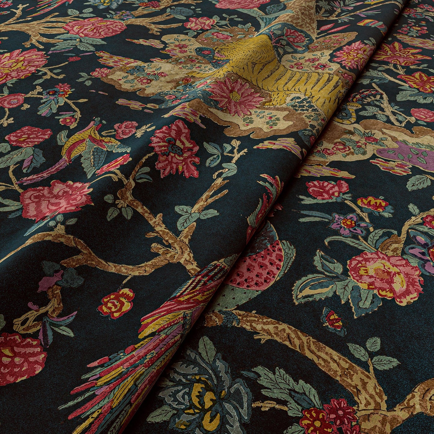 Linwood Wild Midnight Made to Measure Curtains