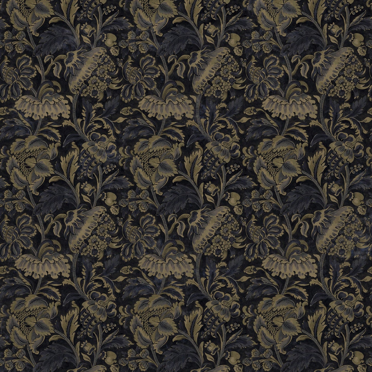 Linwood Tanglewood Indigo FR Made to Measure Curtains