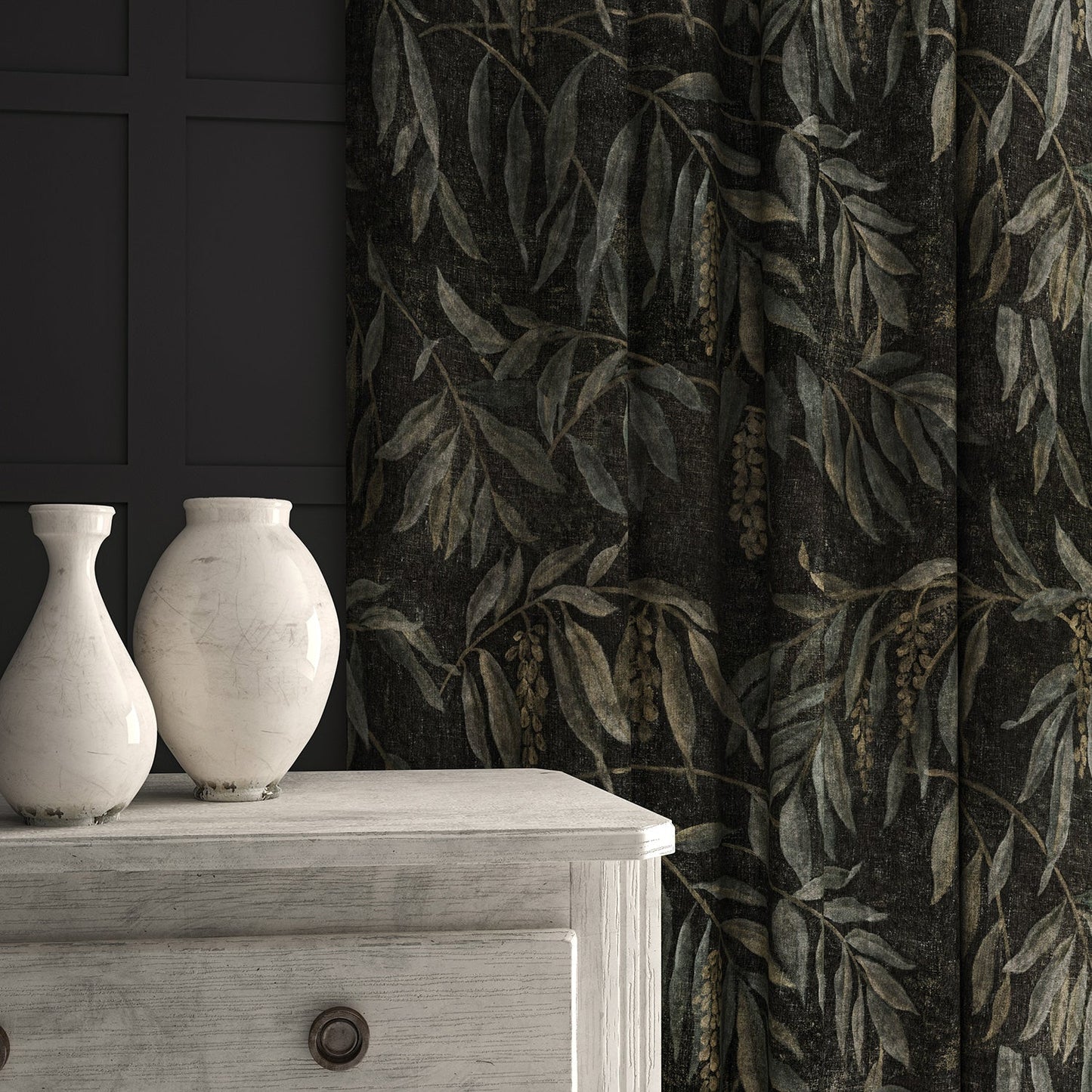 Linwood Lumen Metallic FR Made to Measure Curtains