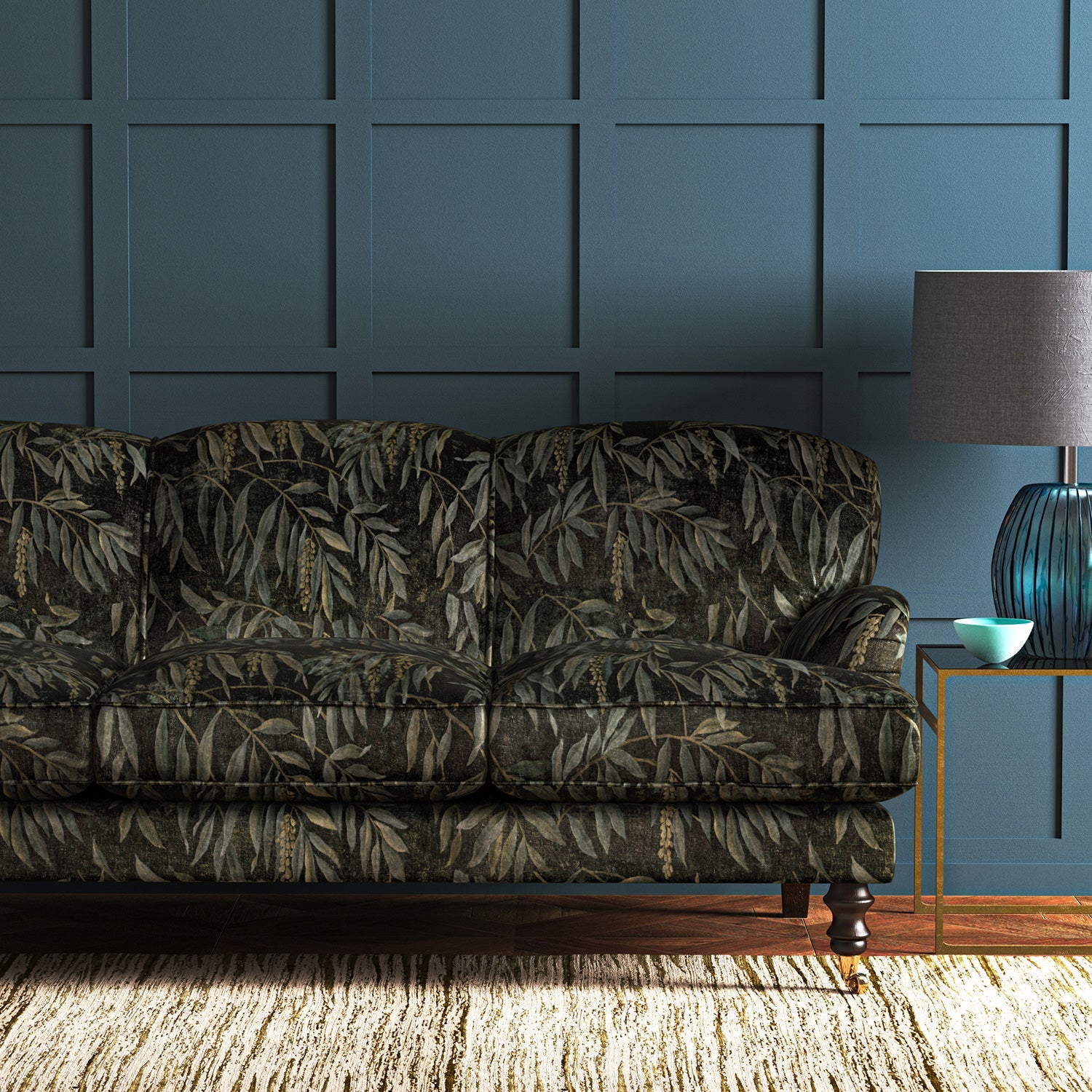 Linwood Lumen Metallic FR Made to Measure Curtains
