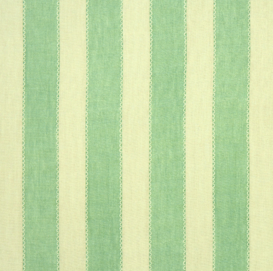 Winter Green - Lola Stripe by Linwood - Curtains & Roman Blinds
