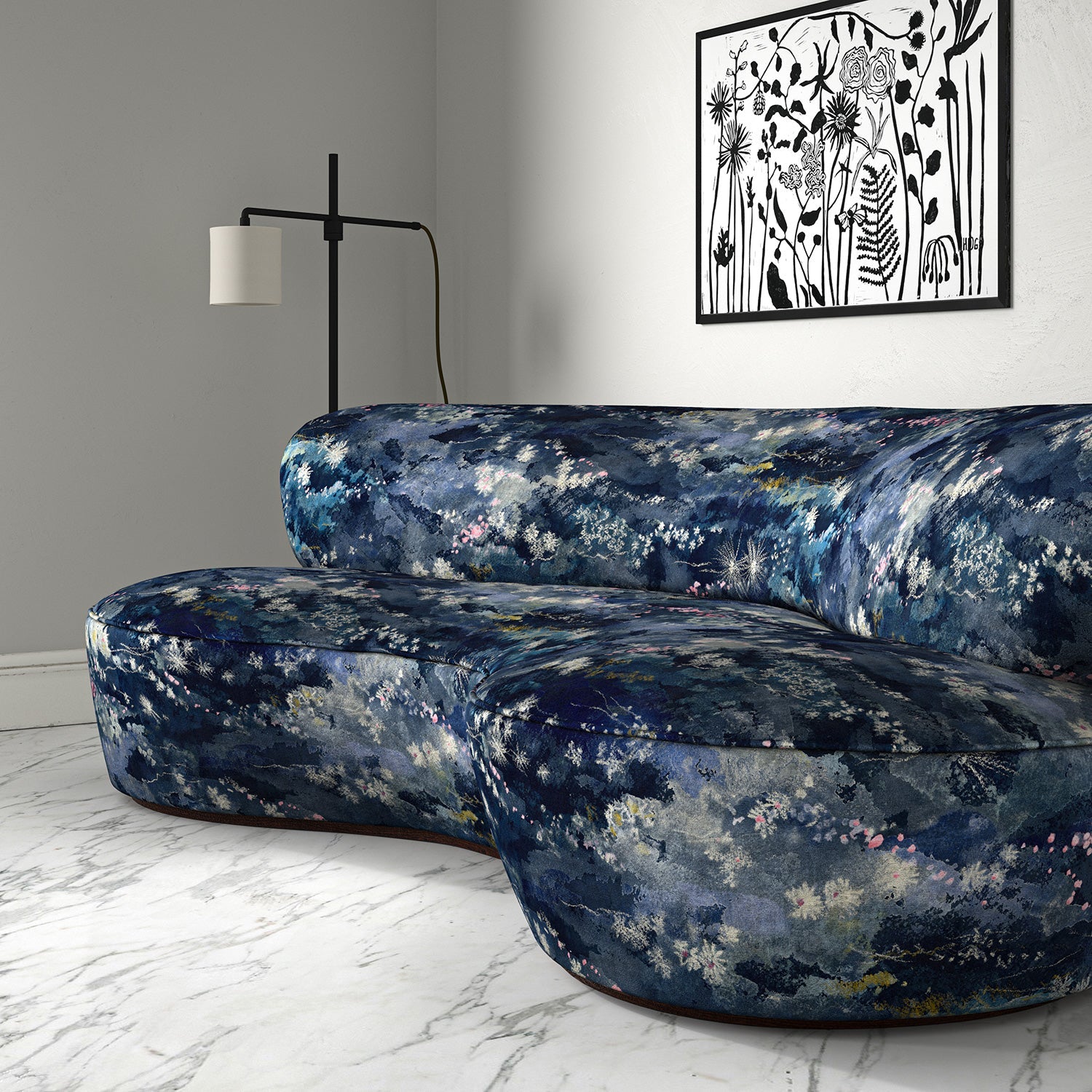 Linwood Wonderland Intergalactic Made to Measure Curtains