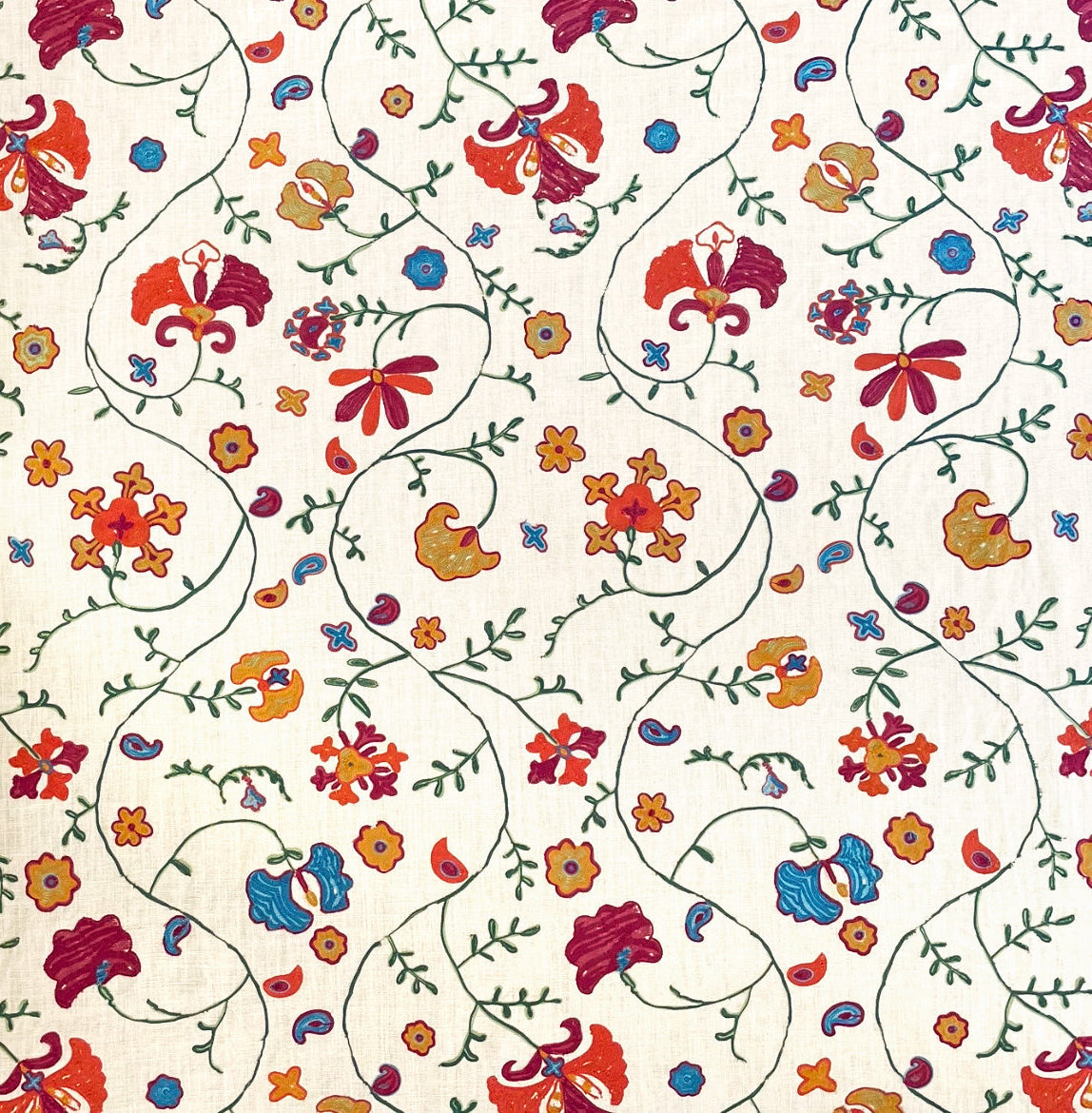 Kate Forman Yasmina Embroidered Made to Measure Curtains