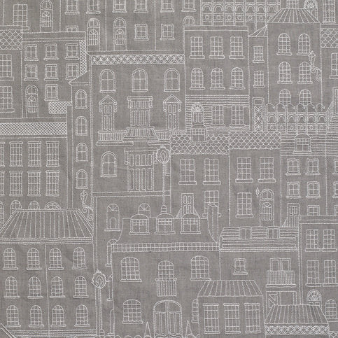James Hare Berkeley Square Grey Made to Measure Roman Blinds