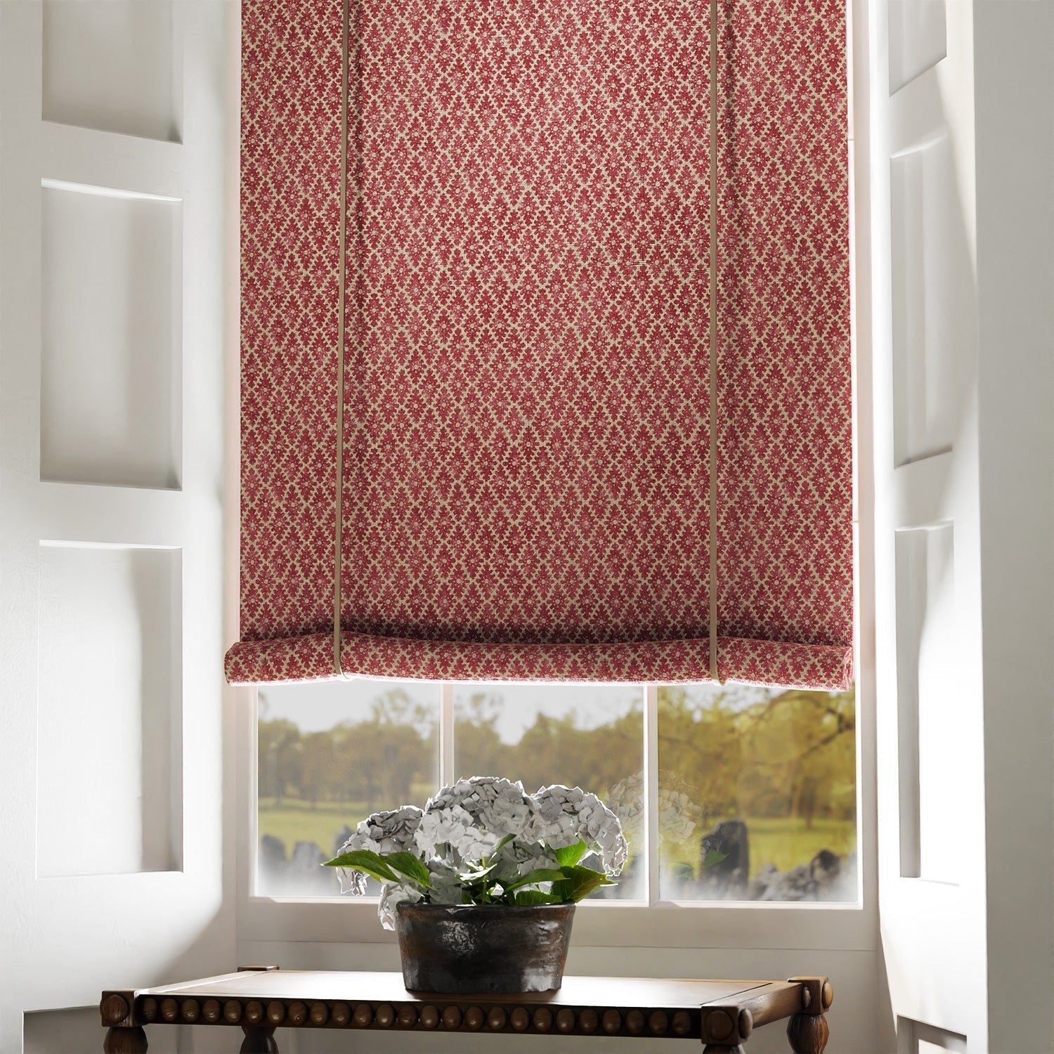Linwood Ashfield Carnelian Made to Measure Curtains