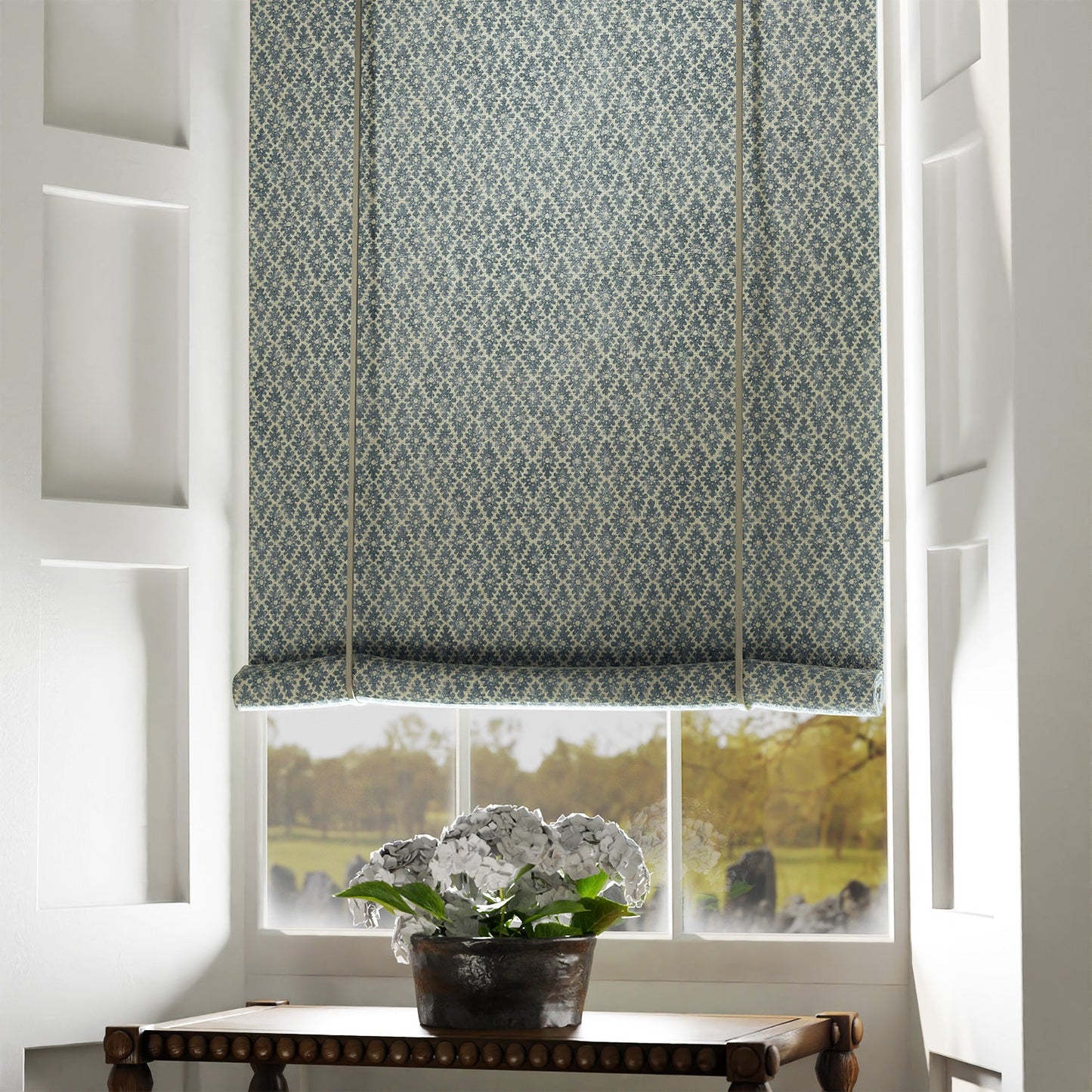 Linwood Ashfield Denim Made to Measure Curtains