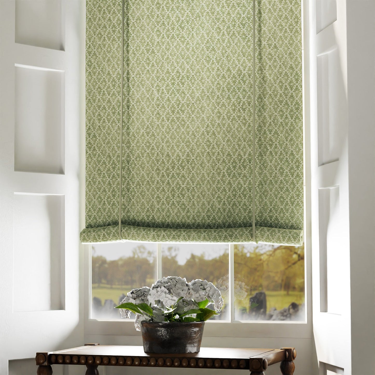 Linwood Ashfield Dewdrop FR Made to Measure Curtains