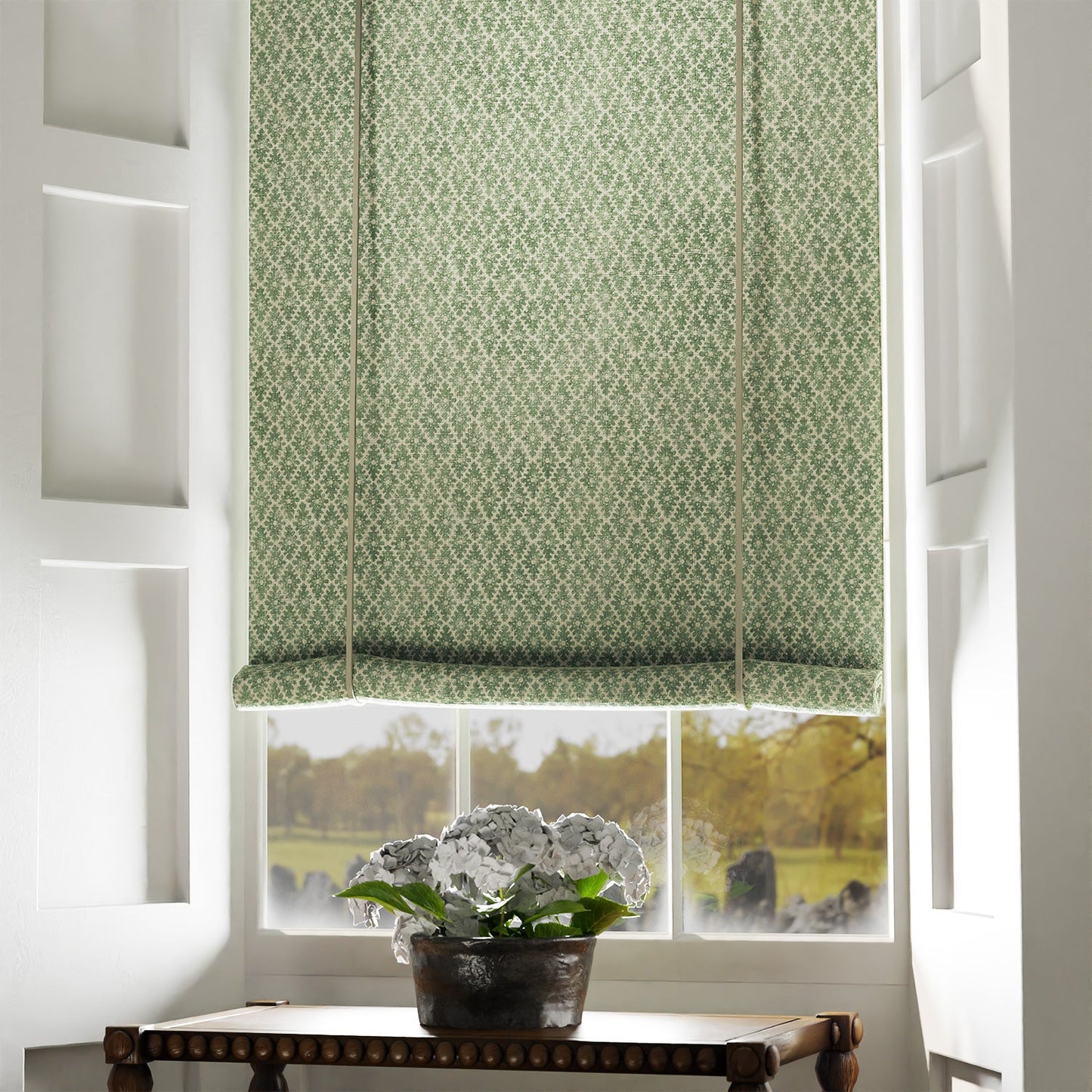Linwood Ashfield Moss Made to Measure Curtains