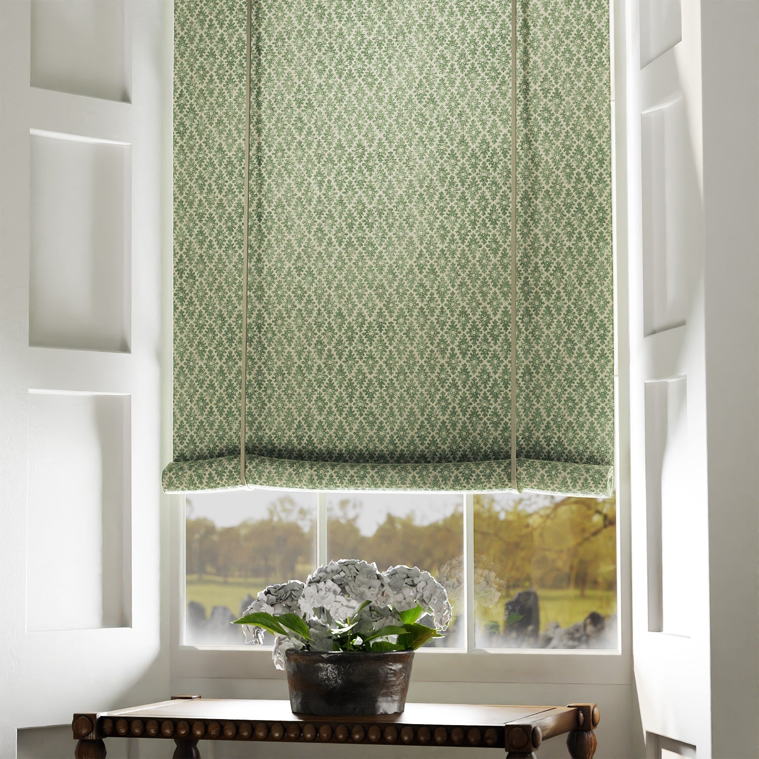 Linwood Ashfield Moss Made to Measure Curtains