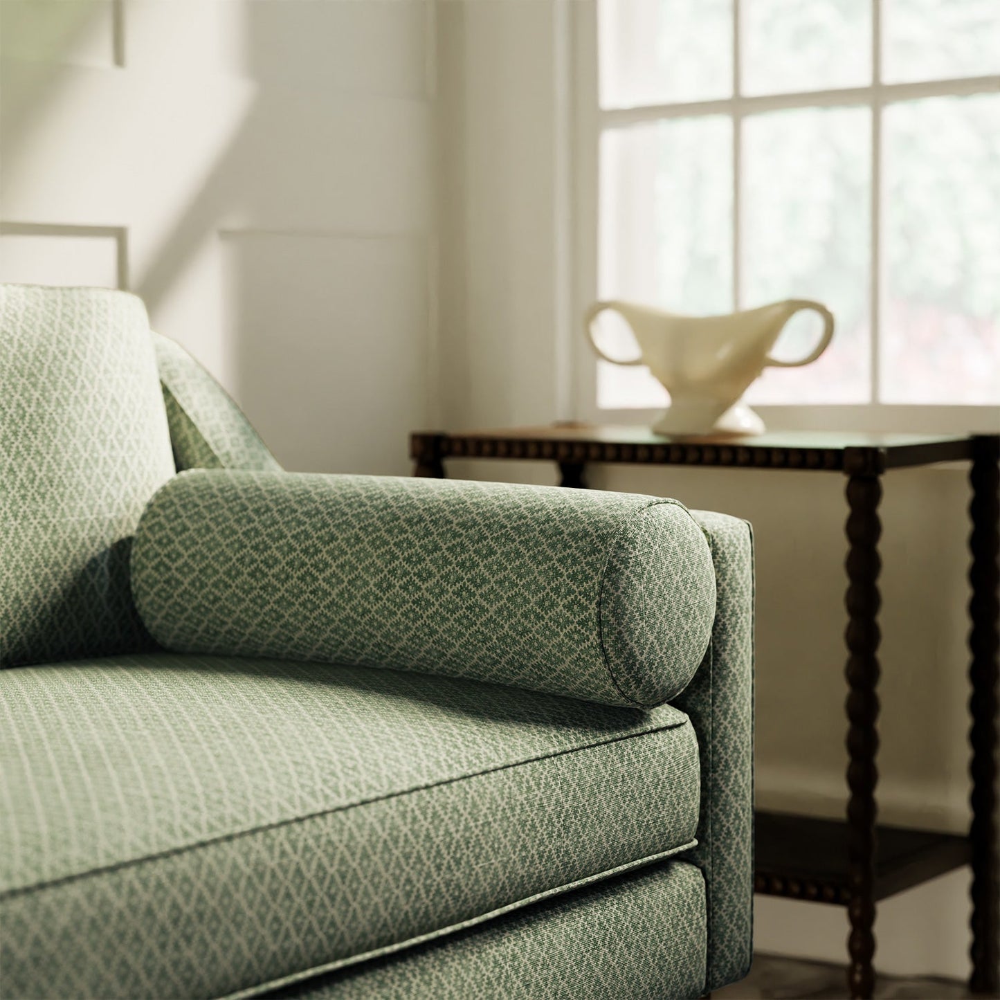 Linwood Ashfield Moss Made to Measure Curtains
