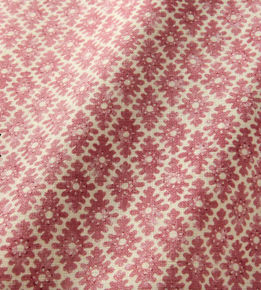 Faded Rose - Ashfield Fabric Linwood 100% Linen