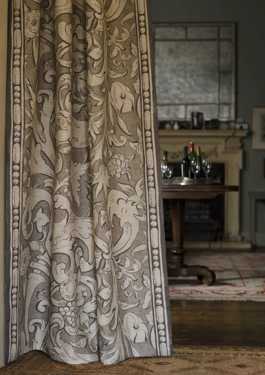 Lewis & Wood Bacchus Malt Made to Measure Roman Blinds – lifestyle photograph