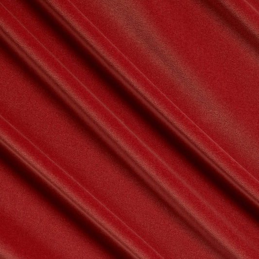 Tobasco - Beauchamp Velvet Fabric by James Hare 100% Cotton