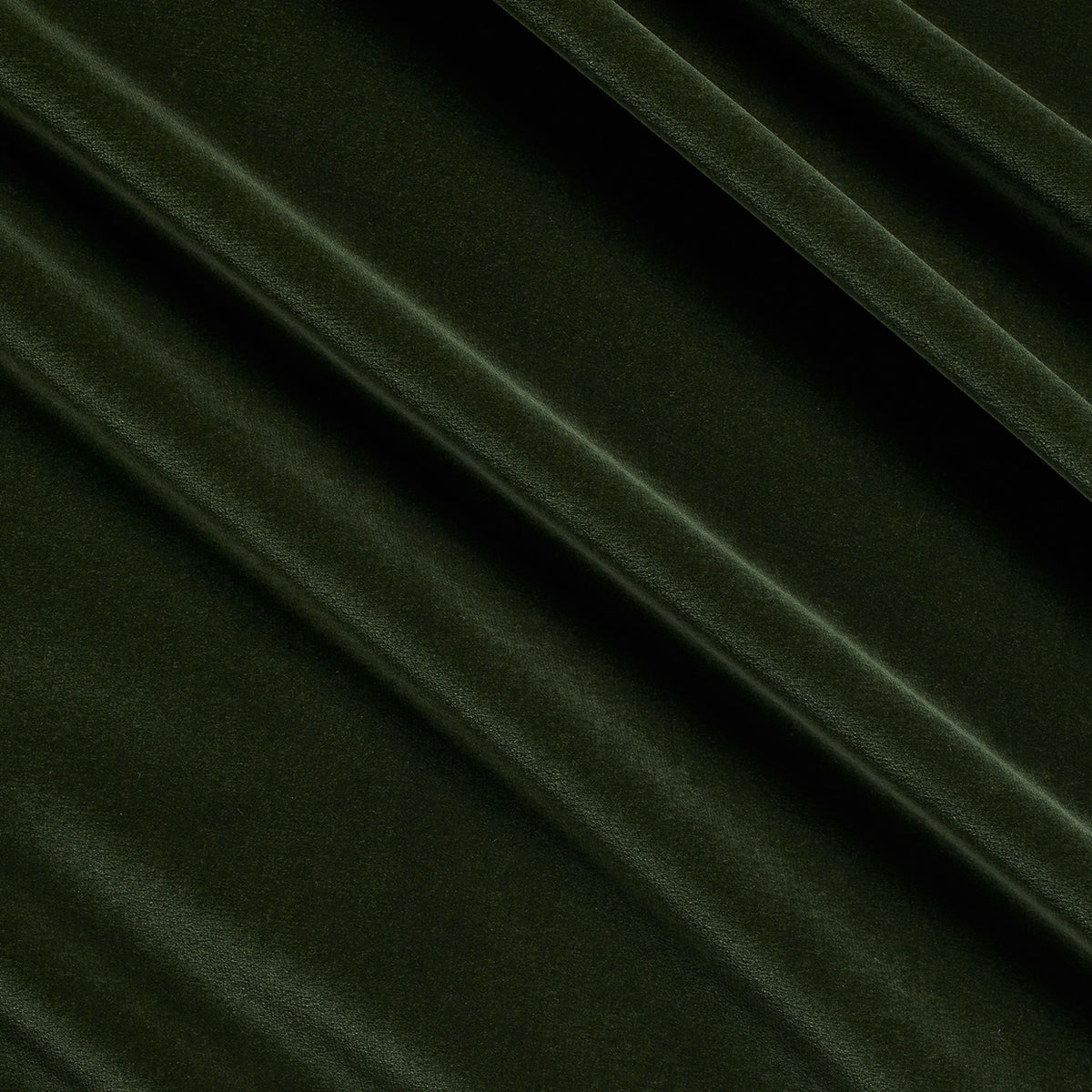 James Hare Beauchamp Velvet Fir Made to Measure Curtains