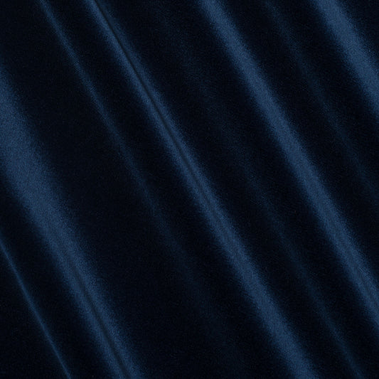 Midnight - Beauchamp Velvet Fabric by James Hare 100% Cotton