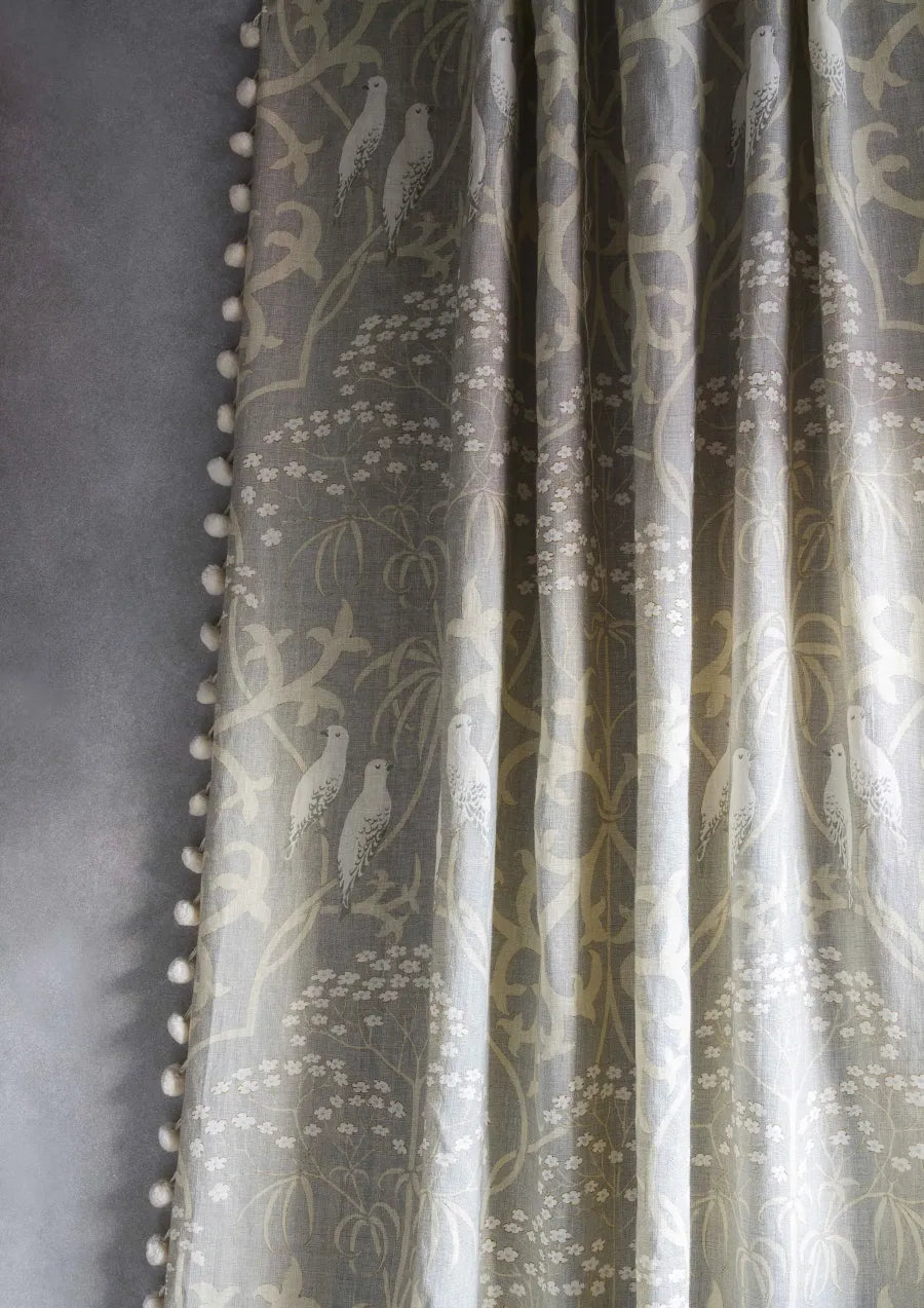 Lewis & Wood Bella Earl Grey Made to Measure Roman Blinds – lifestyle photograph
