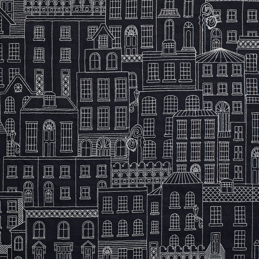 James Hare Berkeley Square Navy Made to Measure Curtains