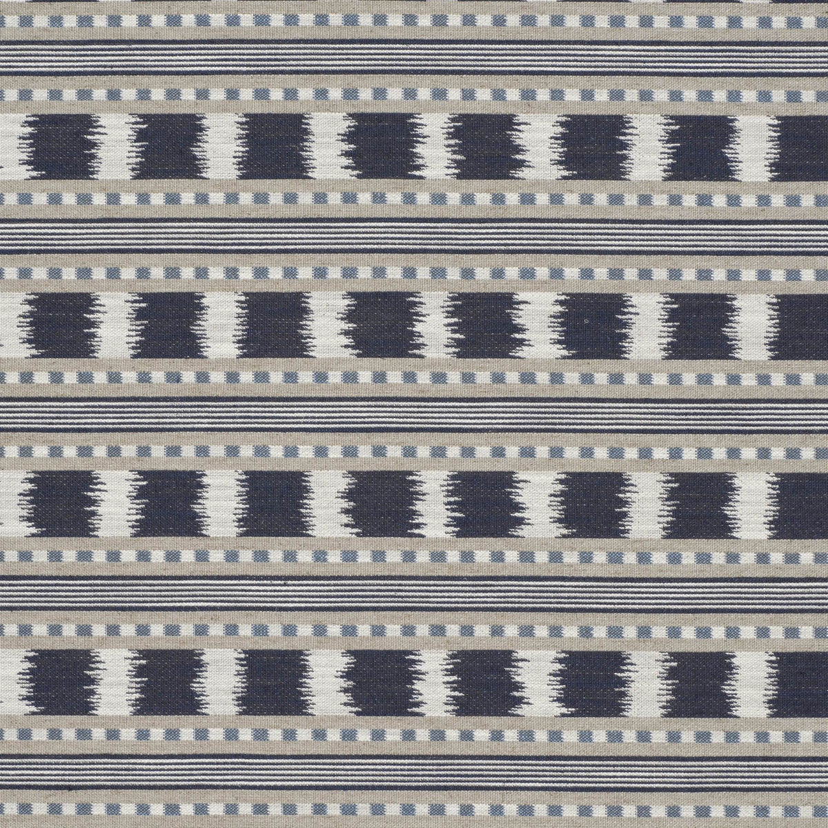 James Hare Paxton Blue Made to Measure Curtains