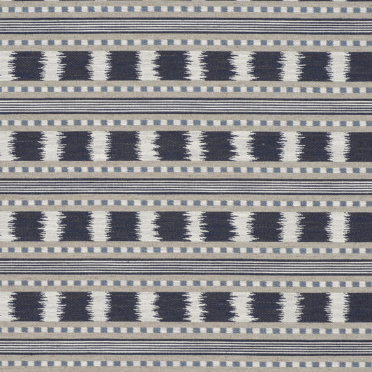 James Hare Paxton Blue Made to Measure Curtains