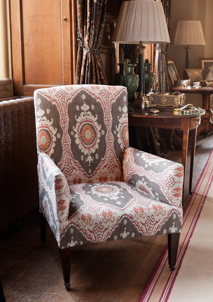 Lewis & Wood Bukhara Nutmeg Made to Measure Curtains – lifestyle photograph