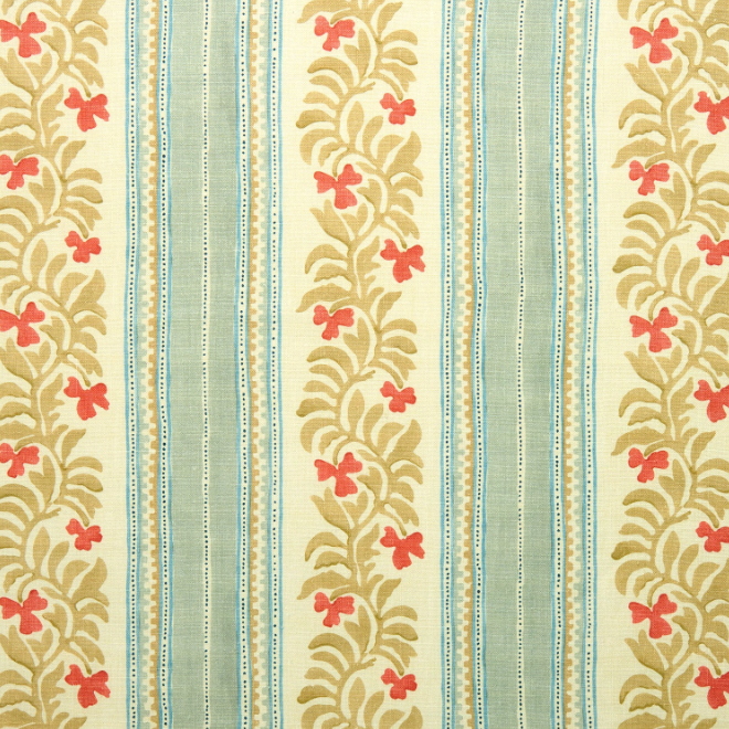 Cardinal - Yala Stripe, Maru Collection by Linwood - fabric