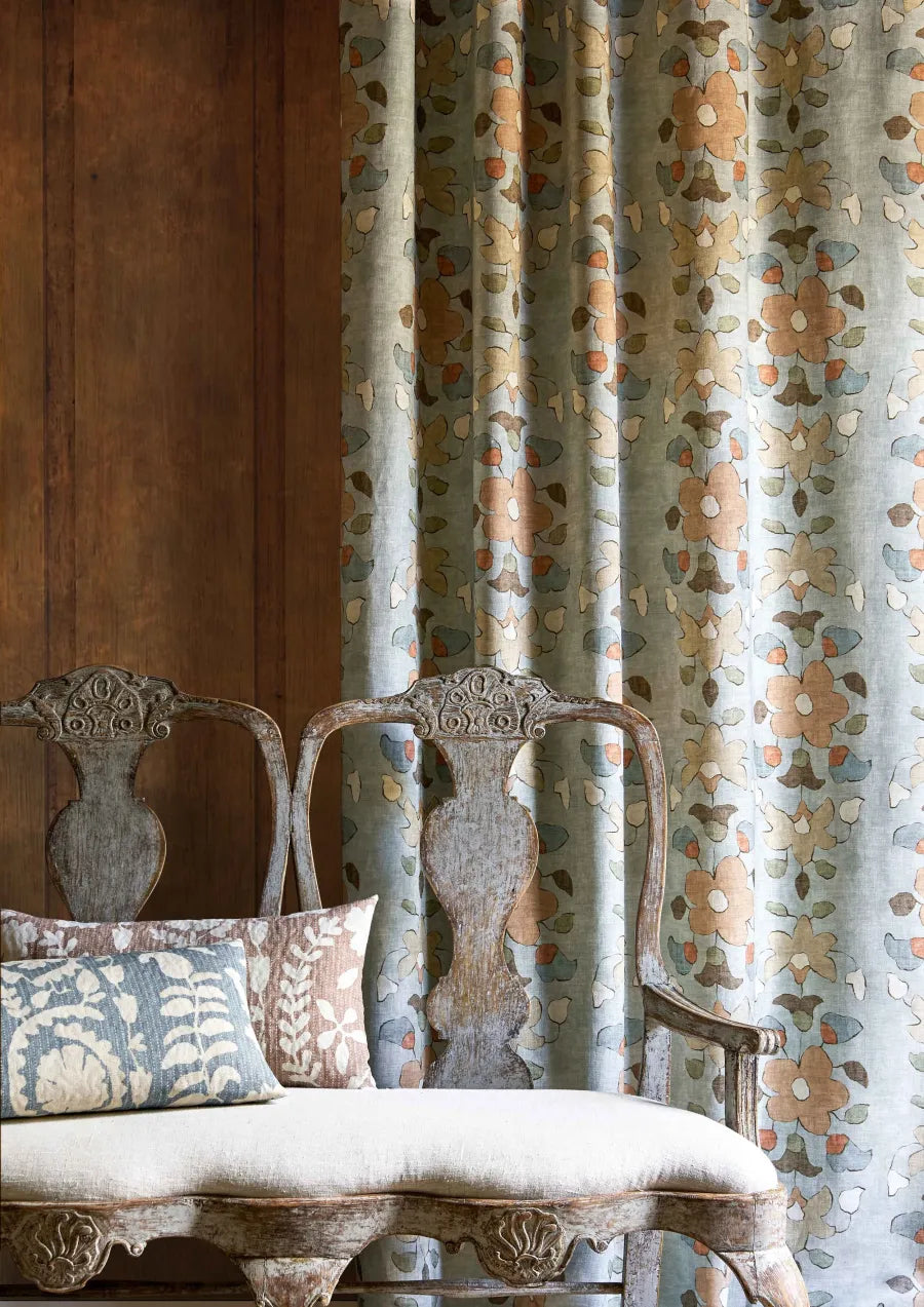 Lewis & Wood Chamba Woodland Made to Measure Roman Blinds – lifestyle photograph