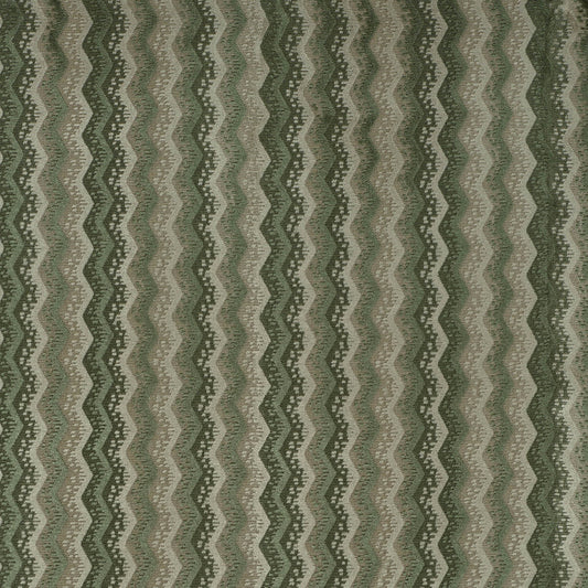 James Hare Espalier Velvet Old Green Made to Measure Curtains
