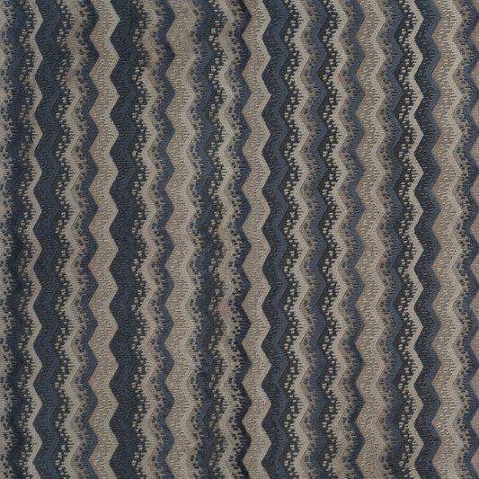 James Hare Espalier Velvet Hortense Blue Made to Measure Curtains