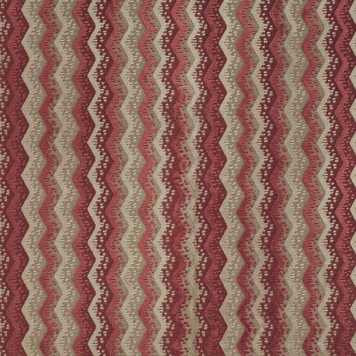 James Hare Espalier Velvet Cherry Rose Made to Measure Roman Blinds