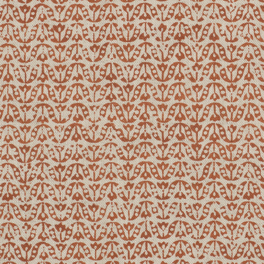 James Hare Flori Glowing Embers Made to Measure Roman Blinds