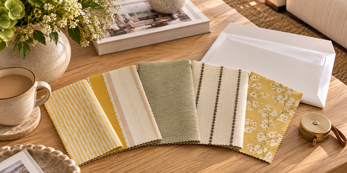Designer fabric samples