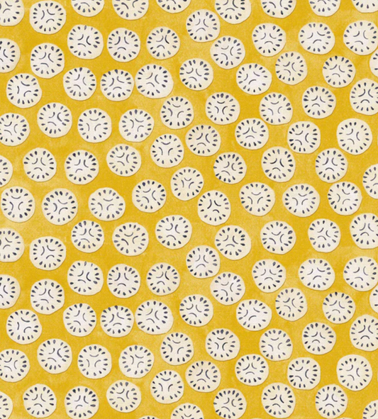 Cooshy Citrus Bibi Linen 100% Linen Fabric