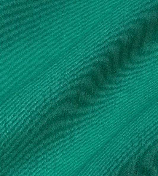 Cooshy Mykonos Green Satin Linen 100% Linen Fabric