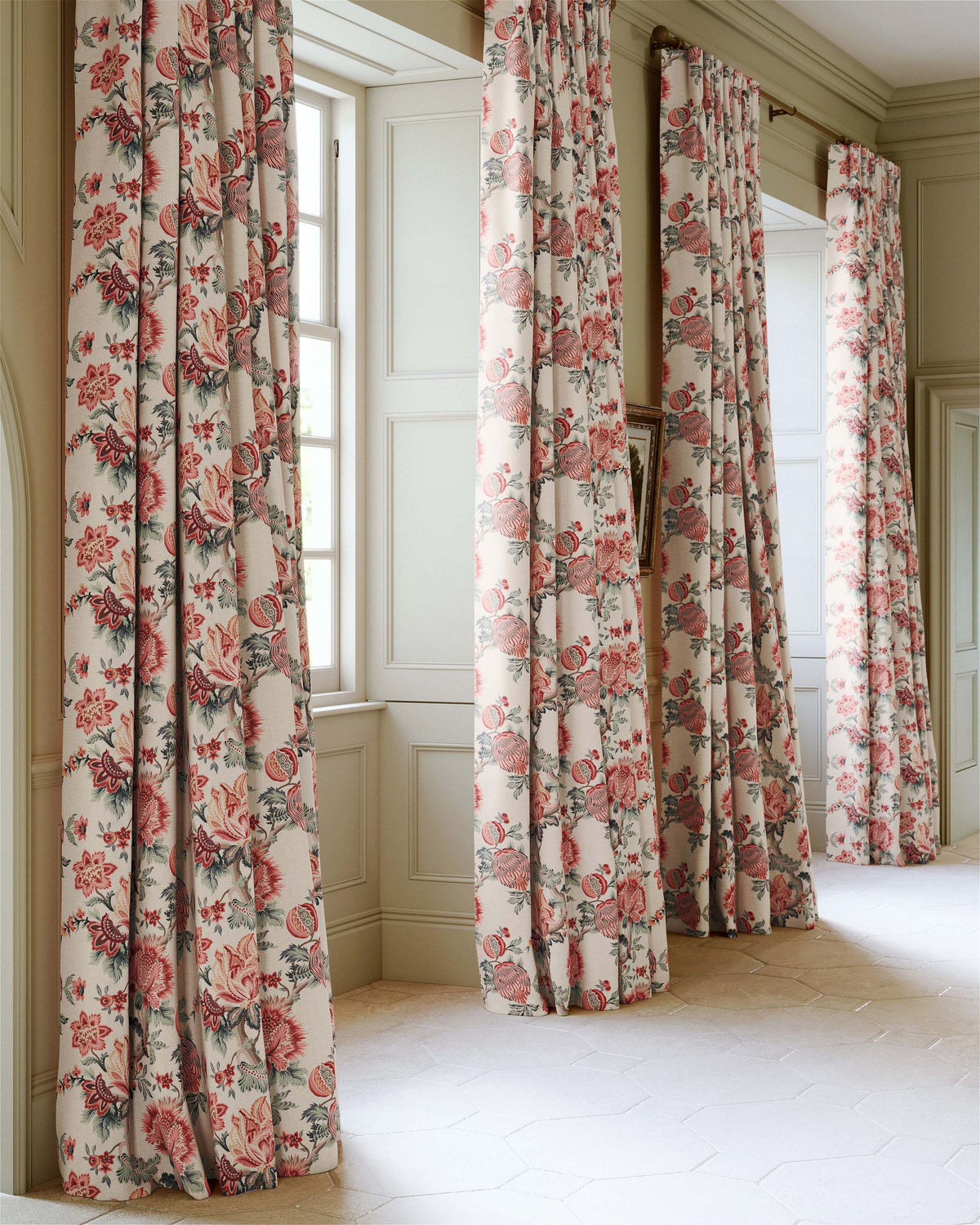 James Hare Artissima Coral Sky Made to Measure Roman Blinds