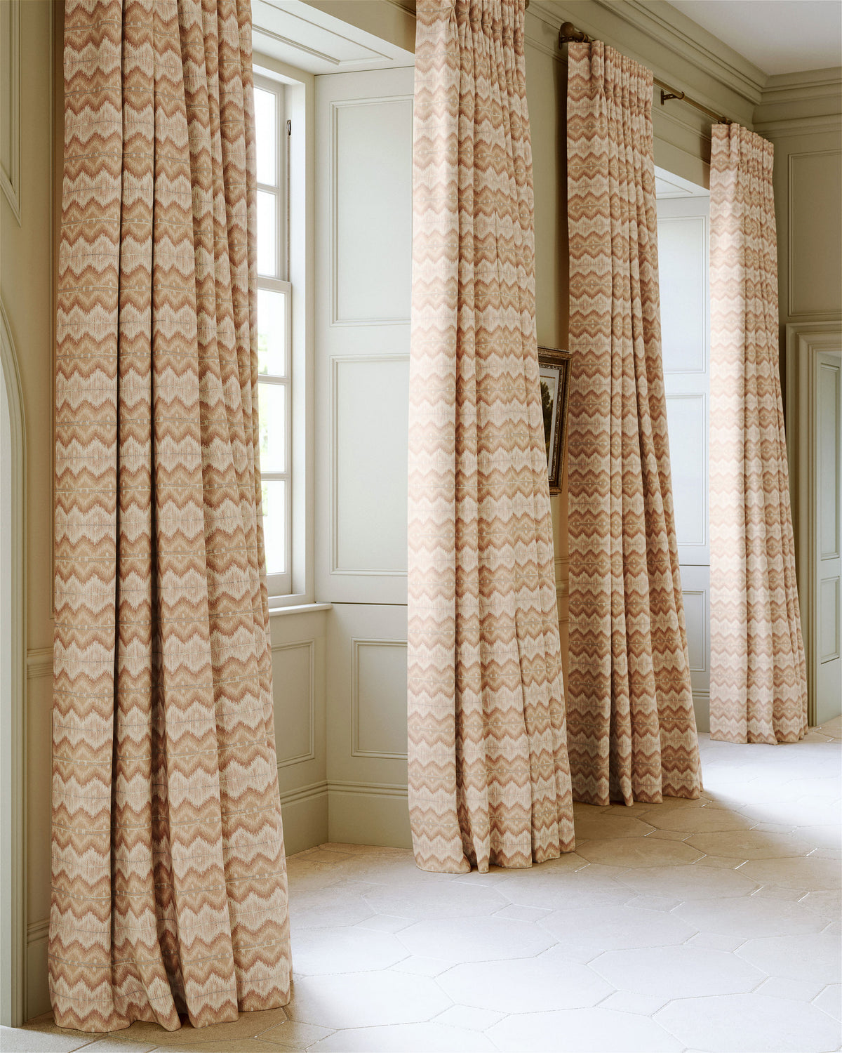 James Hare Mirage Pink Made to Measure Curtains
