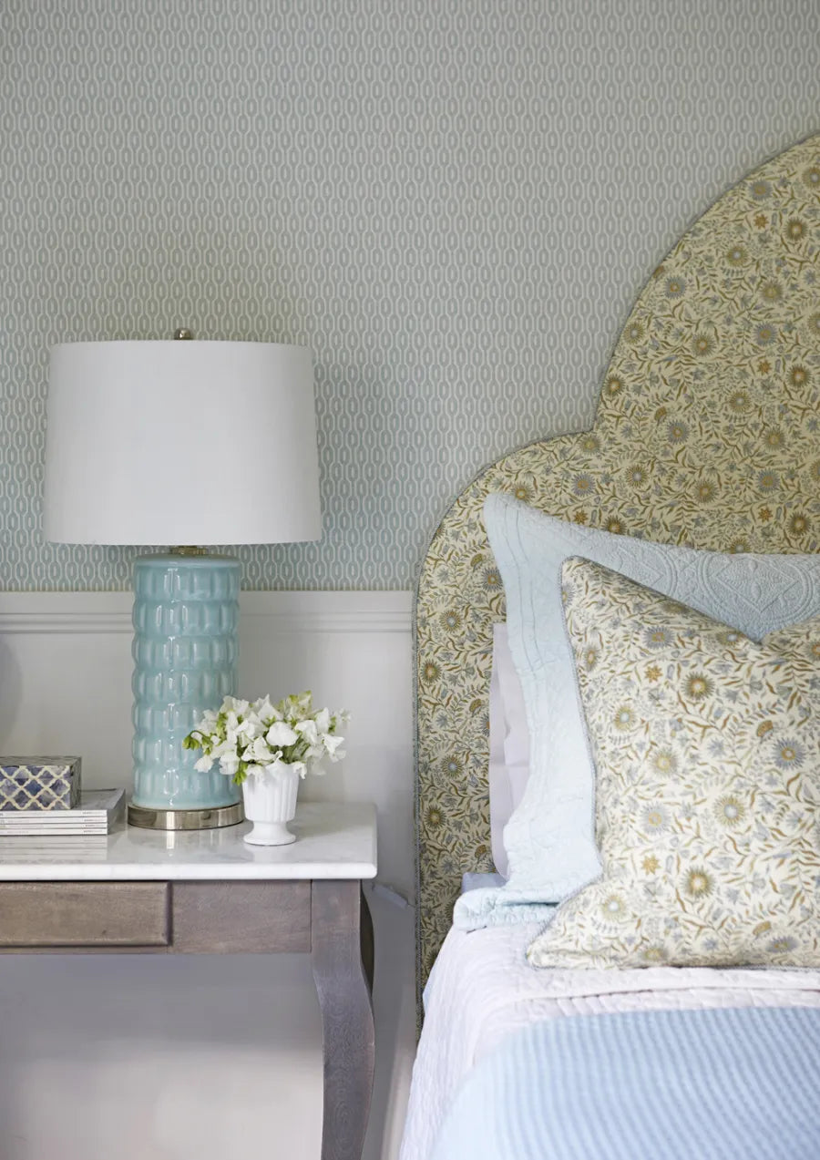 Lewis & Wood Daisy Chintz Quince Made to Measure Curtains – lifestyle photograph