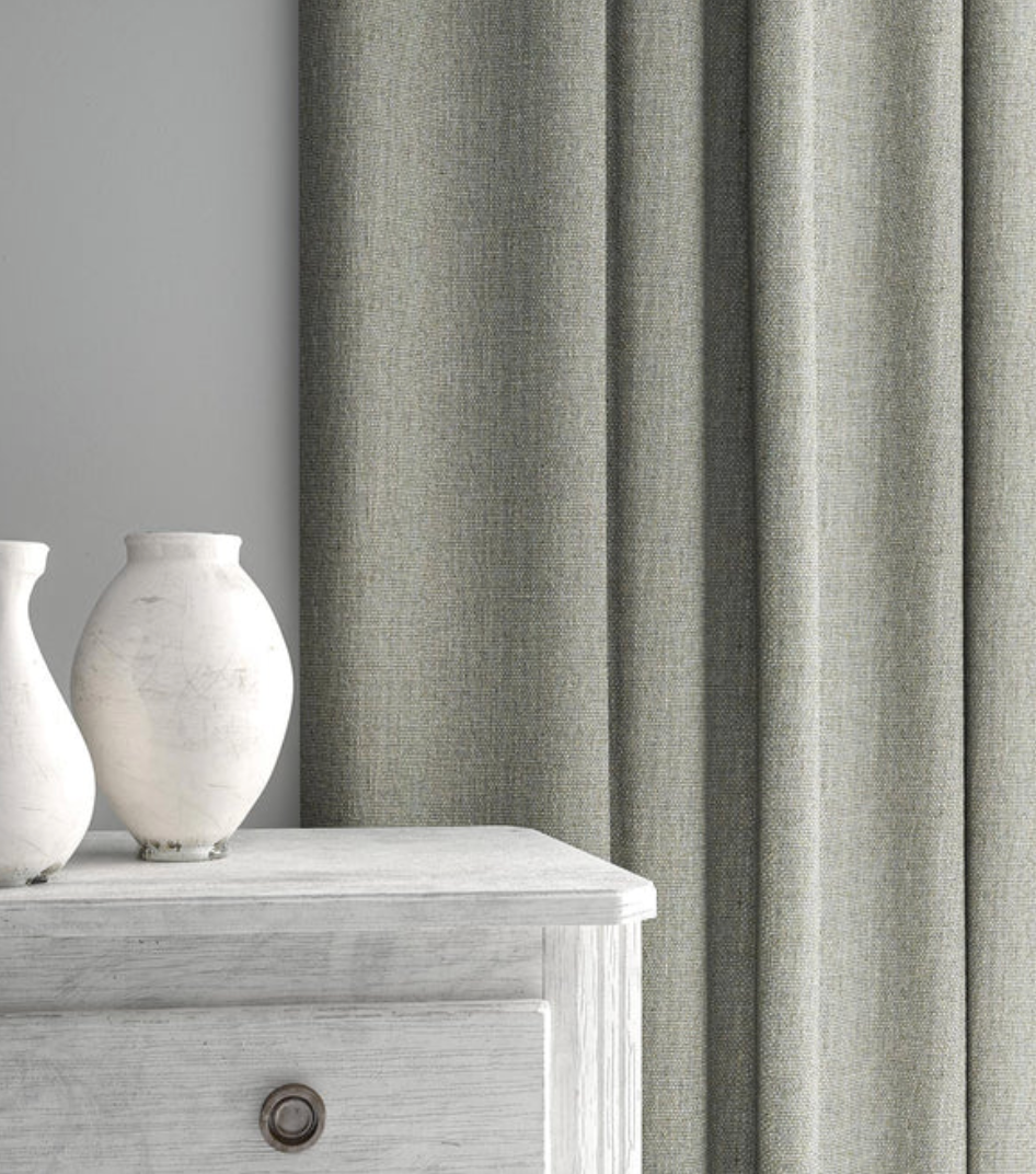 Dove - Orta by Linwood - Fabric, Curtains, Roman Blinds drape