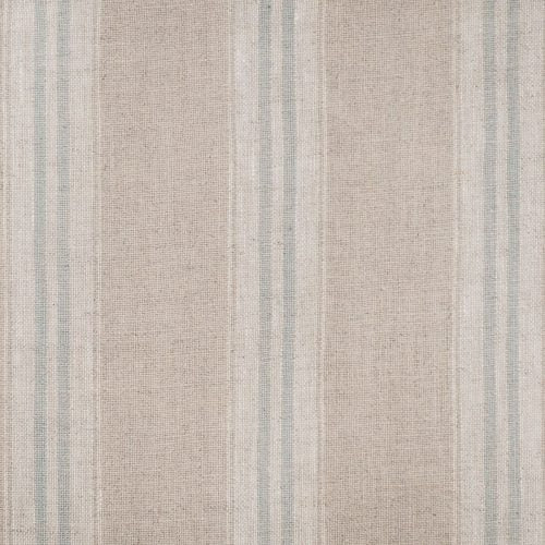 Duck Egg- Stripe Lightweight Linen by Kate Forman 100% Linen - Fabric, Curtains, Roman Blinds