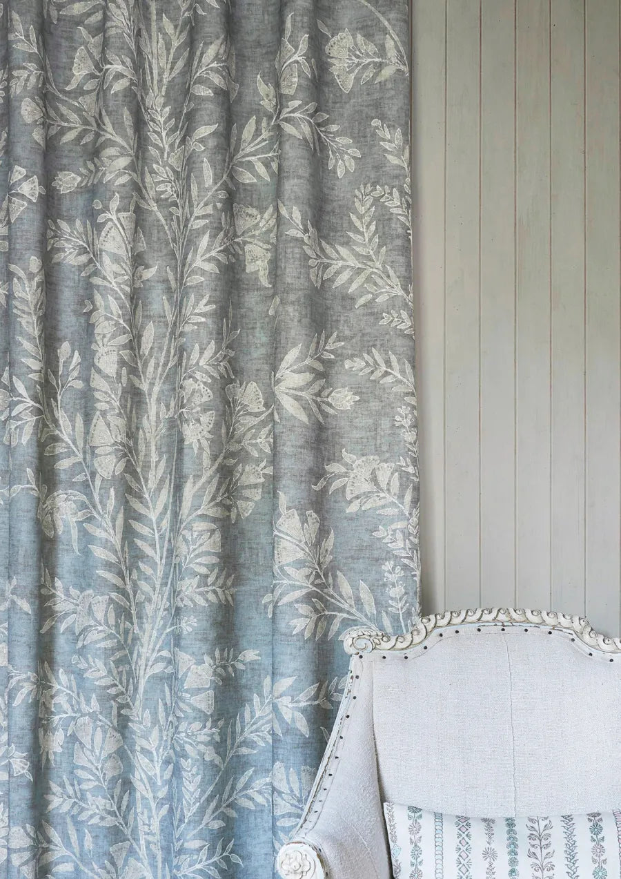 Lewis & Wood Fan Flower Storm Made to Measure Curtains – lifestyle photograph