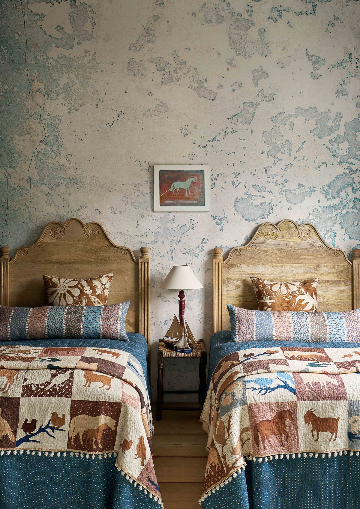 Lewis & Wood Wild Rice Caspian Made to Measure Curtains – lifestyle photograph