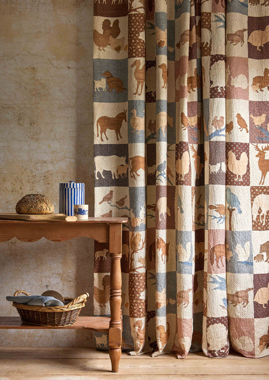 Lewis & Wood Farm Friends Document Made to Measure Roman Blinds – lifestyle photograph