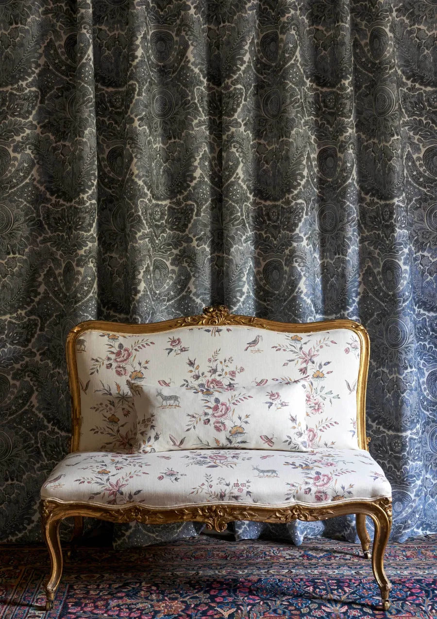Lewis & Wood Fleurie Honeysuckle Made to Measure Curtains – lifestyle photograph