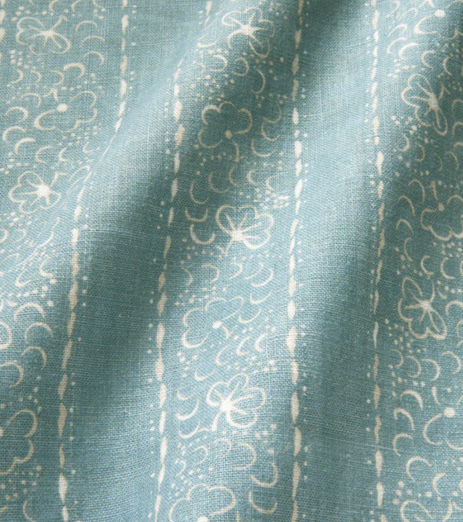 Cornflower - Fortune Teller Fabric Linwood 100% Linen