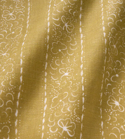 honey - Fortune Teller Fabric Linwood 100% Linen fold