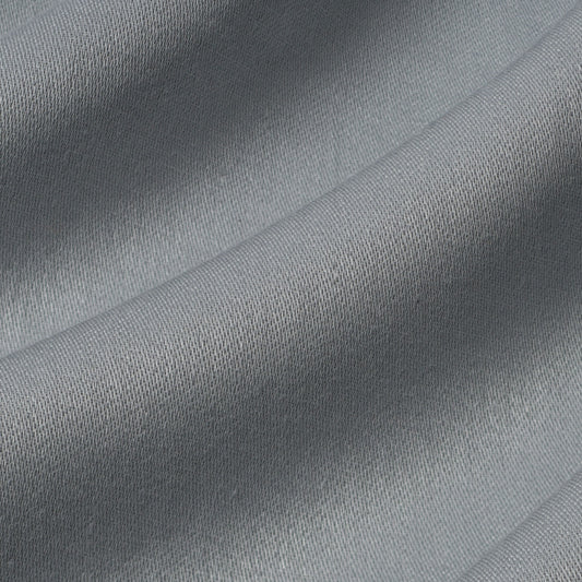 Cooshy Gull Grey Satin Linen 100% Linen Fabric
