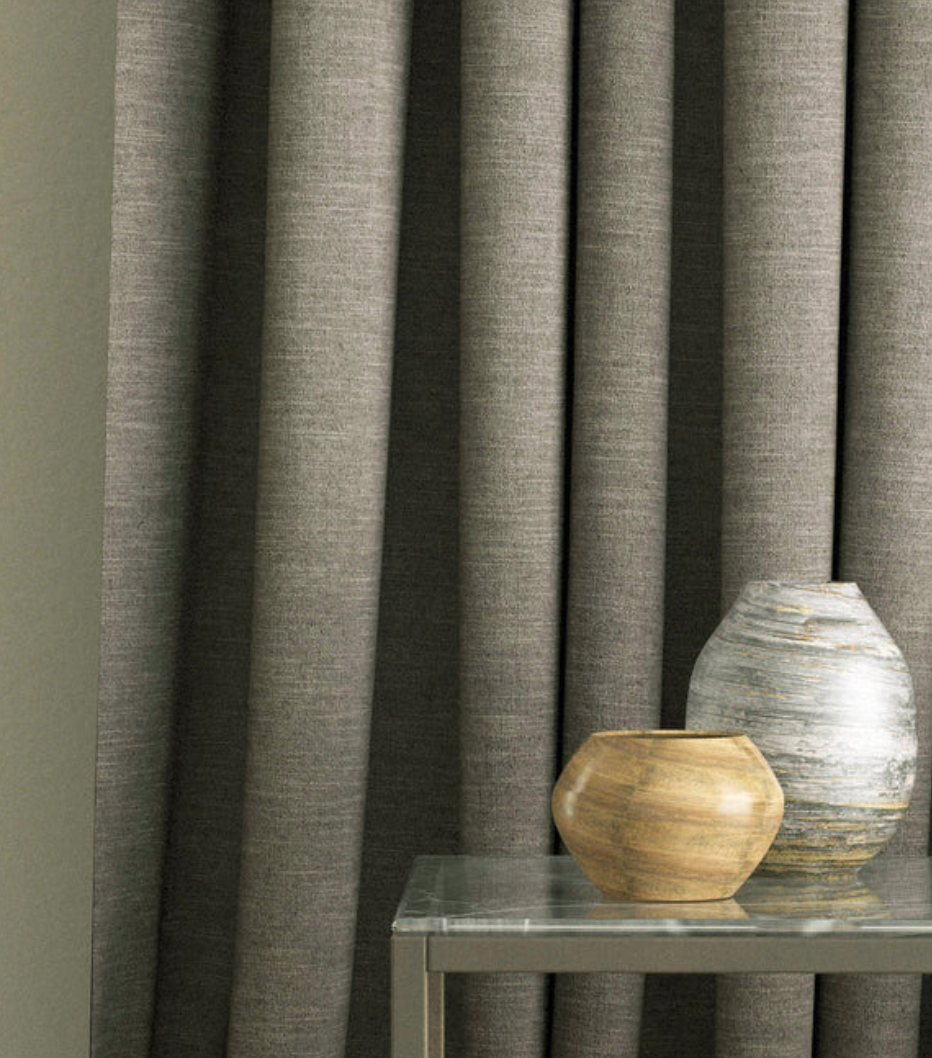 Heather - Luna by Linwood - Fabric, Curtains, Roman Blinds drape 