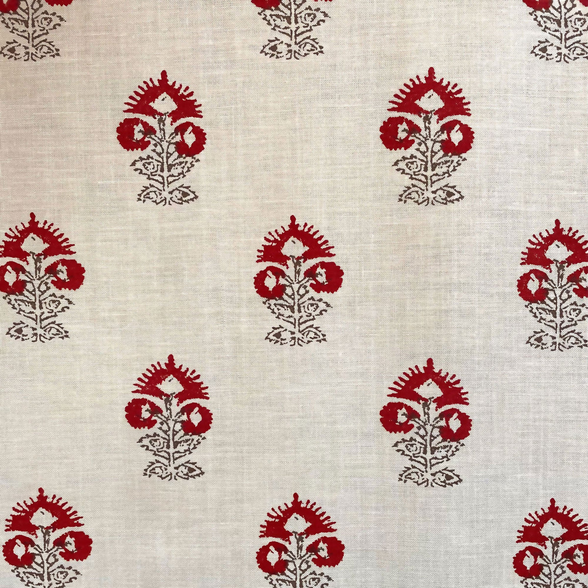 Kate Forman Iona Red/Brown Made to Measure Roman Blinds